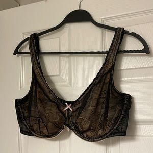 Lane Bryant Unlined Lace Bra Size 38D